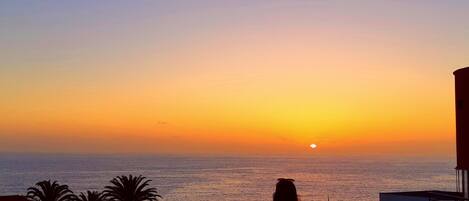 Vue depuis lâhĂ©bergement