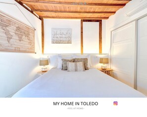 2 bedrooms, iron/ironing board, travel crib, internet