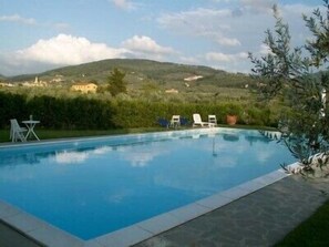 Outdoor pool, pool loungers - Residence Centanni (Bagno a Ripoli)