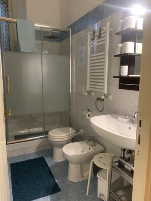Free toiletries, hair dryer, towels, soap