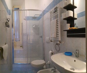 Free toiletries, hair dryer, towels, soap