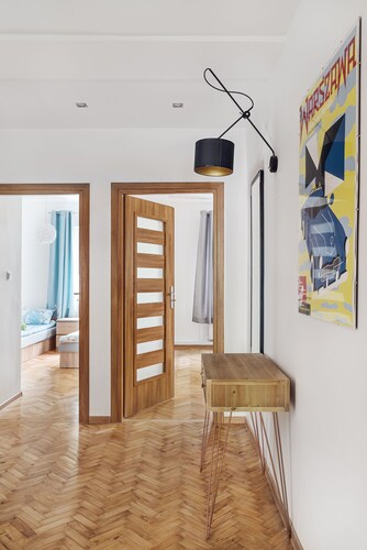 Appartement 3 pièces magnifique et calme pour 6, la vieille ville, Varsovie