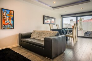 TV, DVD player, books