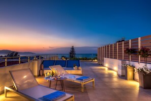 Terrace/patio - Angels Suites (Platanias)