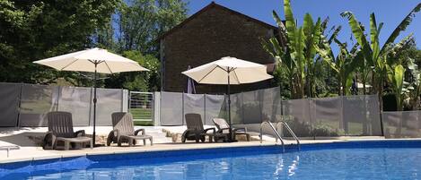 Una piscina climatizada