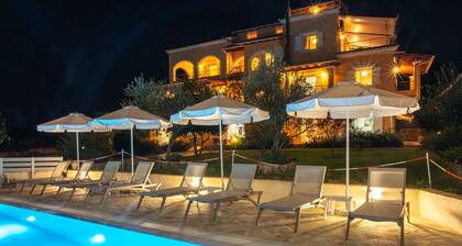 Familienapartment mit Balkon und toller Aussicht in der Nähe von Korfu-Stadt