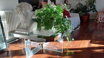 2 bedrooms, in-room safe, iron/ironing board, travel crib