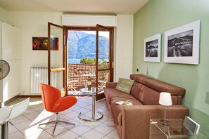 Een smart-tv, een dvd-speler, boeken en een filmbibliotheek