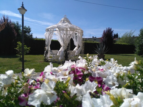 Espace banquet en plein air