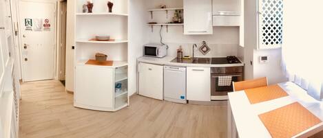 Apartment, 1 Bedroom | Living room | 32-inch flat-screen TV with satellite channels, TV