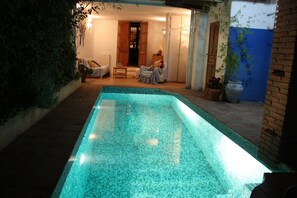 Outdoor pool - Romantic, Moorish house, pool, views, terraces - Lecrin Valley, south of Granada (Saleres)