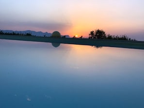 Seasonal outdoor pool, a rooftop pool