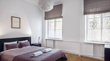 2 bedrooms, iron/ironing board, travel crib, WiFi