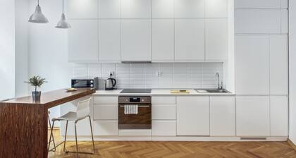 Stylish and modern Old Town flat in Warsaw for 6.