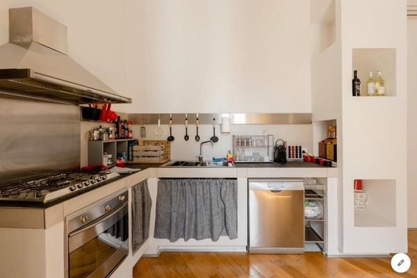 Frigorífic, forn, placa de cuina i rentaplats