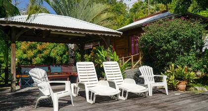 wooden house comfortable with personal pool