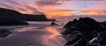 Cottage with coastal views of Abereiddy, Porthgain & as far as Strumble Head