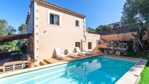 Pool - Villa for 6 people with pool in Valldemossa. Ideal for families (Valldemossa)