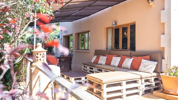 Terrace/patio - Villa for 6 people with pool in Valldemossa. Ideal for families (Valldemossa)
