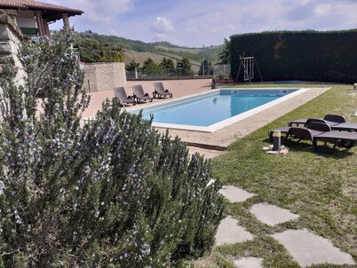 House with private pool in Piedmont Unesco Langhe 