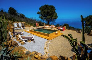 Property grounds - TERRE DI BEA COTTAGE BY THE SEA CEFALU' SICILY WITH PRIVATE POOL
PANORAMIC VIEW  (cefalu)
