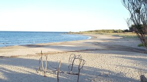 Tæt på stranden