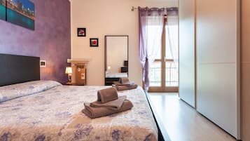 2 chambres, bureau, lit parapluie, Wi-Fi gratuit