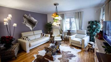 Televisie en een stereo