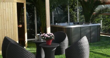 Villa climatisée privée privée chauffée et couverte