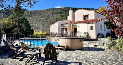 La Casa del gat, 4 * Villa, privater beheizter Pool, hottub, ruhig und Natur
