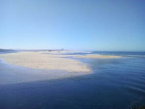 Aan het strand