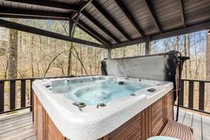 Bañera de hidromasaje exterior