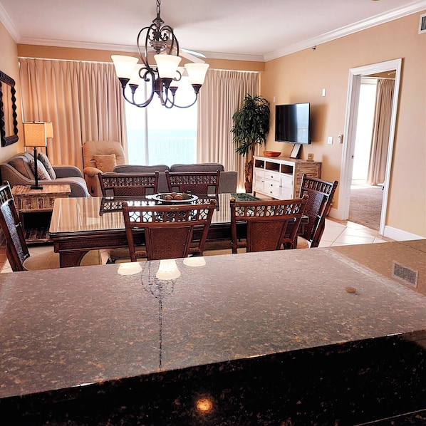 Kitchen View To Balcony!