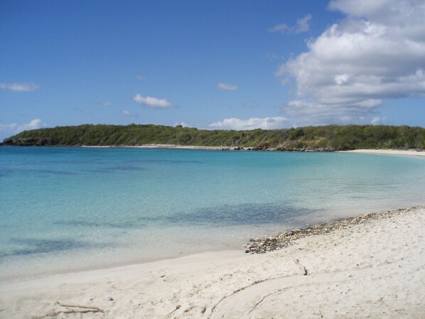Sun-loungers, beach towels