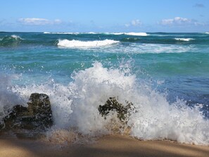 Sun loungers, beach towels