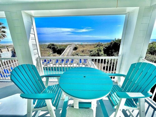 Pet Friendly | 3 BR First Floor Oceanfront Condo | Heart of IOP