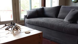 Fernseher, Kamin
