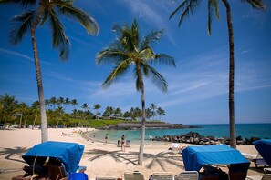Beach nearby, sun-loungers, beach towels - Best of Mauna Lani! Clean, Spacious Resort Townhome, Pool/Beach Club!  (KAMUELA)