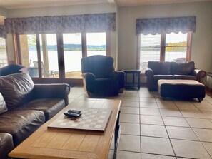 Smart TV, video games, DVD player, table football