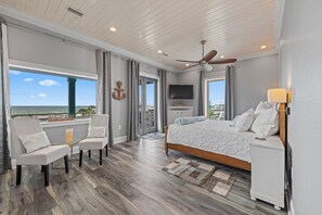 5 bedrooms, iron/ironing board, travel crib, free WiFi -  LUXURY, SPACIOUS BEACH HOUSE! 5 Bedrooms & 7 Baths, Pool, Hot tub, Game room. (Pensacola Beach)