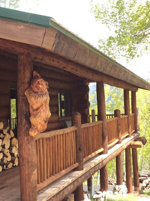 Property grounds - Custom Log Cabin w/ MTN Views, 10 min. to fishing! (Basalt)