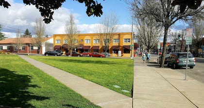Nauti keskustan tunnelmasta Yamhill Flatsissa: Suite 3