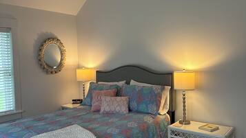 1 chambre, fer et planche Ă repasser, Wi-Fi gratuit, draps fournis