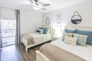 3 habitaciones, tabla de planchar con plancha y cuna de viaje 