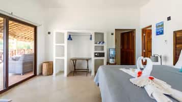 5 bedrooms, in-room safe, soundproofing, iron/ironing board