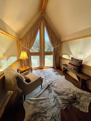 TV connectée, cheminée