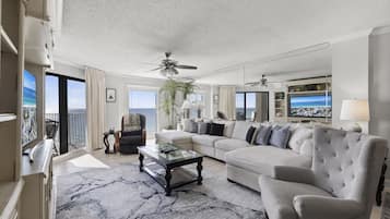 Smart TV, video-game console, DVD player, books