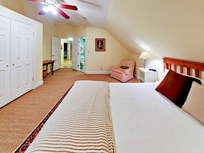 4 dormitorios, escritorio, tabla de planchar con plancha y wifi gratis