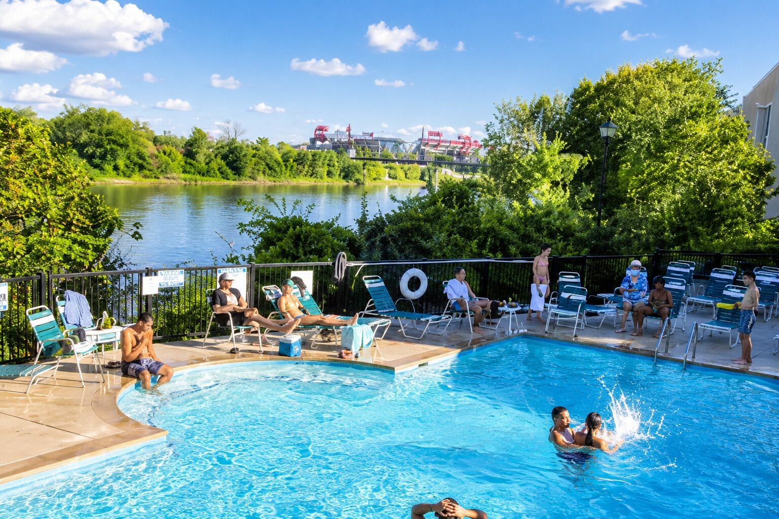 Outdoor pool
