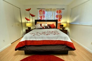2 chambres, fer et planche à repasser, lit parapluie, Wi-Fi gratuit